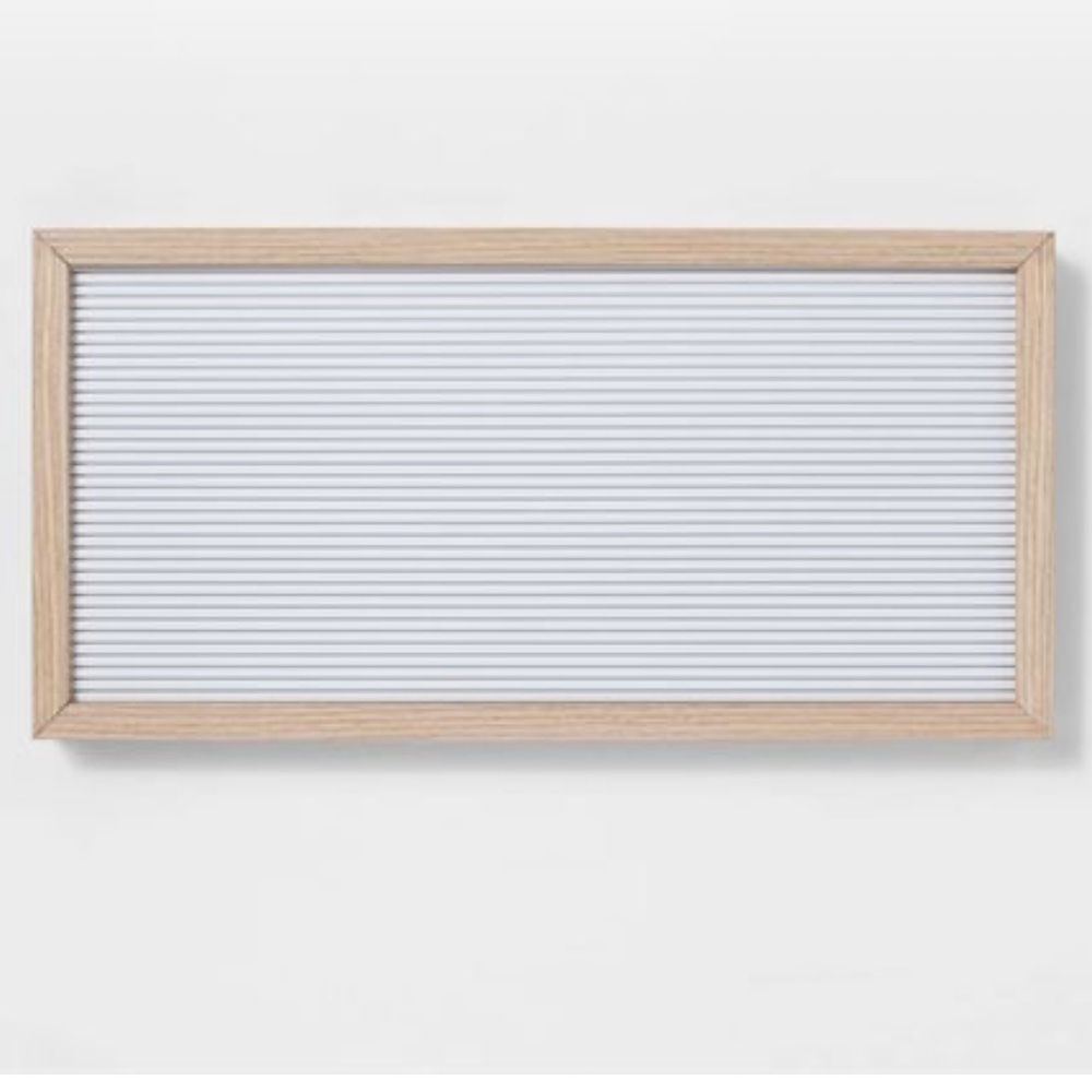 ROOM ESSENTIALS NWT framed letter board
